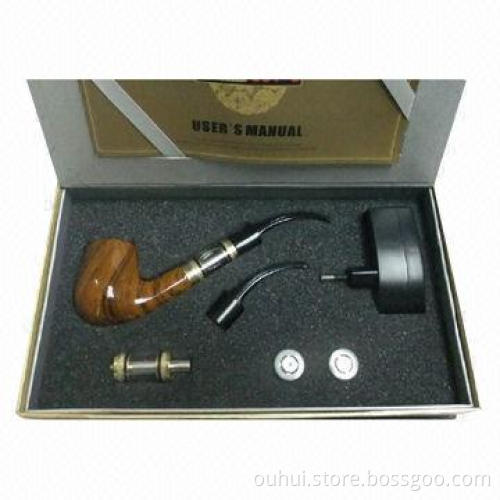E-pipe with 900mAh Battery Capacity, 2-cartomizers, Environment Health, OEM/ODM Orders are Welcome